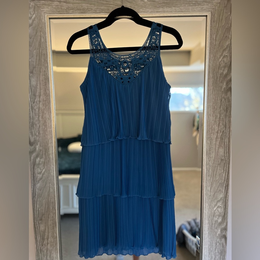 Blue Mini Dress